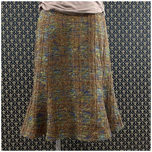 2005 Anthro “Hickory Tweed Skirt” by C.C. Outlaw - Picture 9 of 16